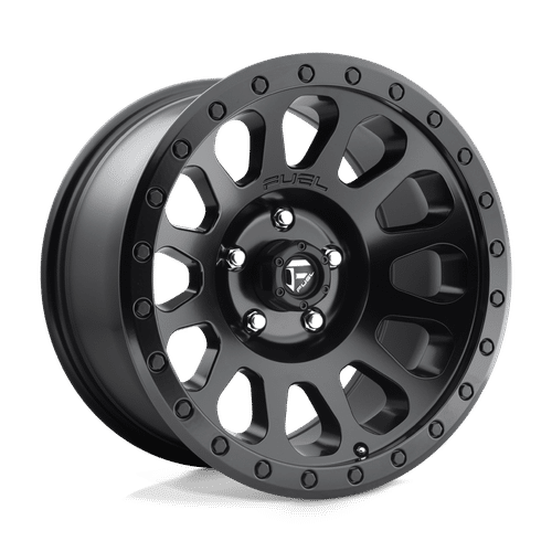 Fuel MATTE BLACK D579 17x9 5x127 Wheels
