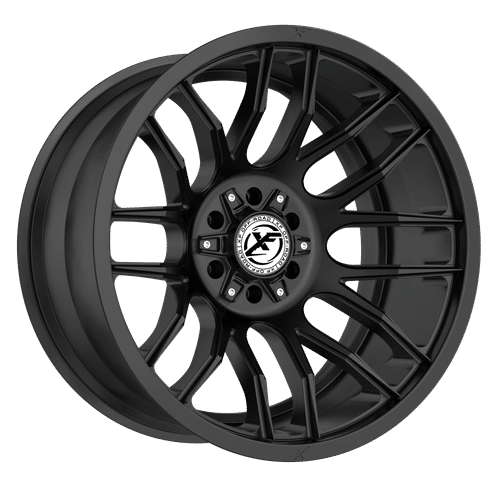 XF OFFROAD Satin Black Dark Tint XF-232 20x10 8x165.1/8x170 Wheels