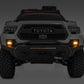 LED Fog Light Kit | 3.5 Inch Round Black Series | Amber DRL | Toyota Tacoma (16-22)