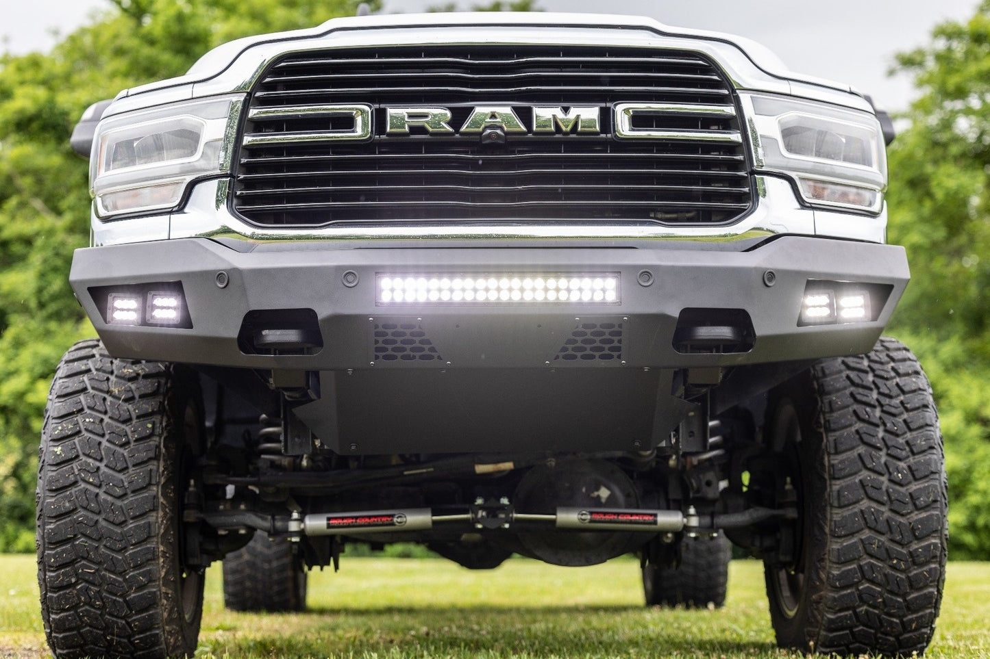 N3 Steering Stabilizer | Dual | 2.5-8 Inch Lift | Ram 2500 (14-26)/3500 (13-25)