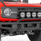 Light Bar Mount | 6.5 Inch Round LED (Quad) | OE Modular Steel | Ford Bronco (21-25)