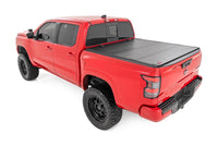 Hard Tri-Fold Flip Up Bed Cover | 5' Bed | Utility Track | Nissan Frontier (22-24)