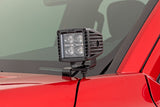 LED Light Kit | Ditch Mount | 2" Black Pair | White DRL | Toyota Tacoma (24-25)