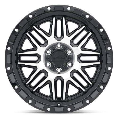 Black Rhino Hard Alloys BRALA 17X9 5X5.0 G-BLK-MCH -18MM Wheels