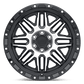 Black Rhino Hard Alloys BR ALAMO 17X9 8X165 +6 122 G-BLK MCH Wheels