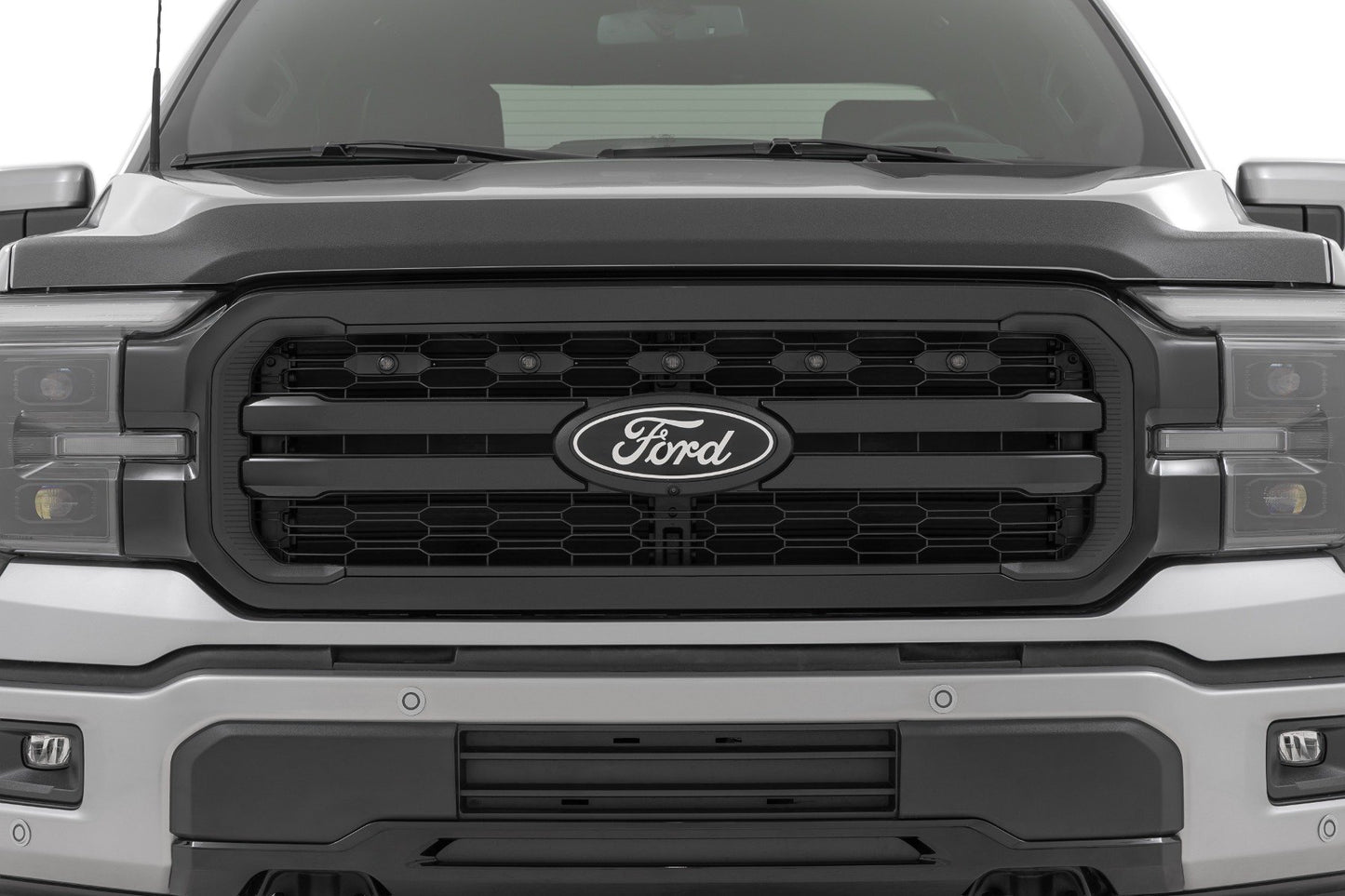 Hood Protector | Gloss Black | Ford F-150 2WD/4WD (2021-2025)