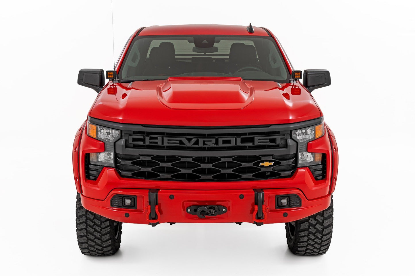 Bumper Cover | GAZ Summit White | 2023 &amp; Up Silverado Metal Bumper / Plastic Cover