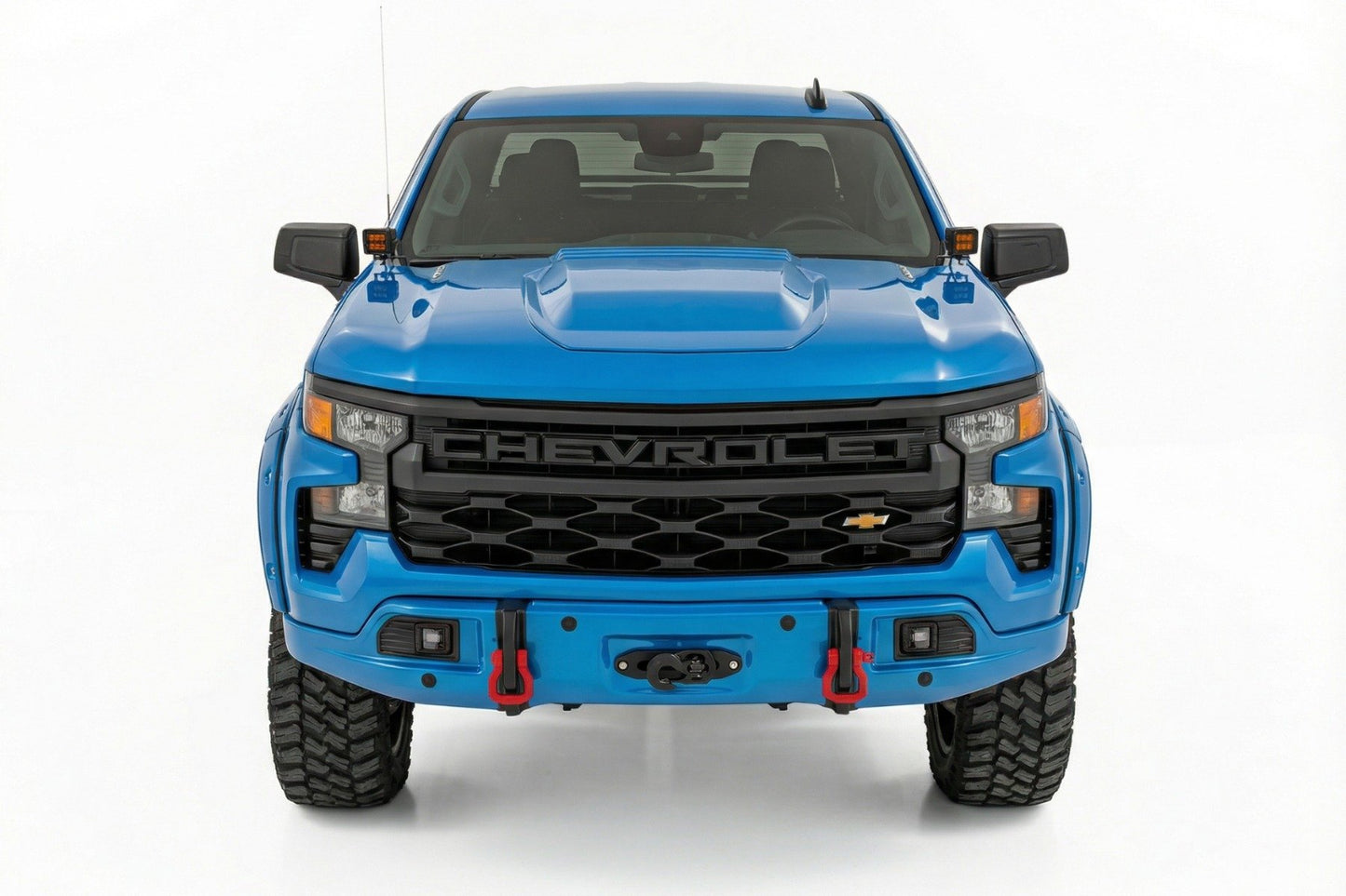 Front FXS Bumper | 12000S | GLT Glacier Blue | Chevy Silverado 1500 2WD/4WD (2023-2026)