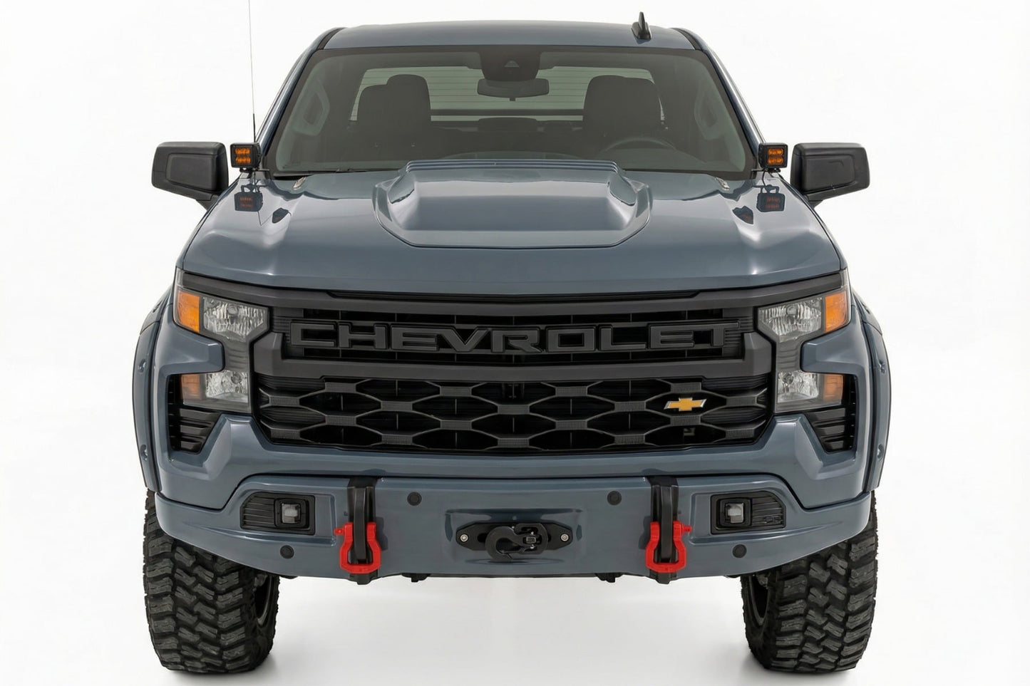Front FXS Bumper | 12000S | GNO Slate Gray | Chevy Silverado 1500 2WD/4WD (2023-2026)