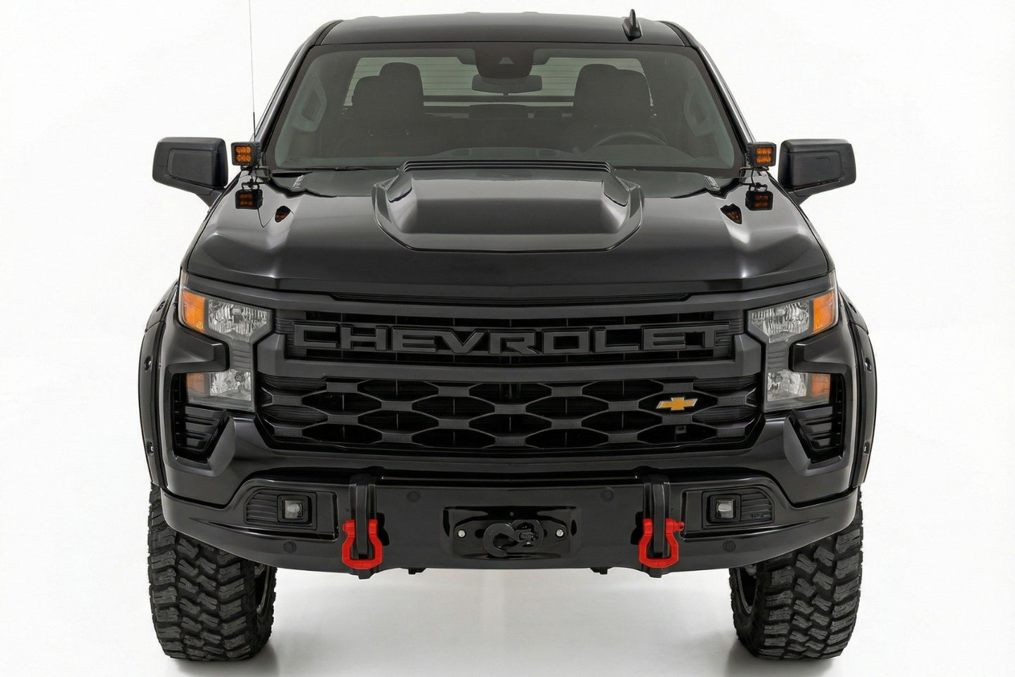 Front FXS Bumper | 12000S | GB8 Mosaic Black | Chevy Silverado 1500 2WD/4WD (2023-2026)