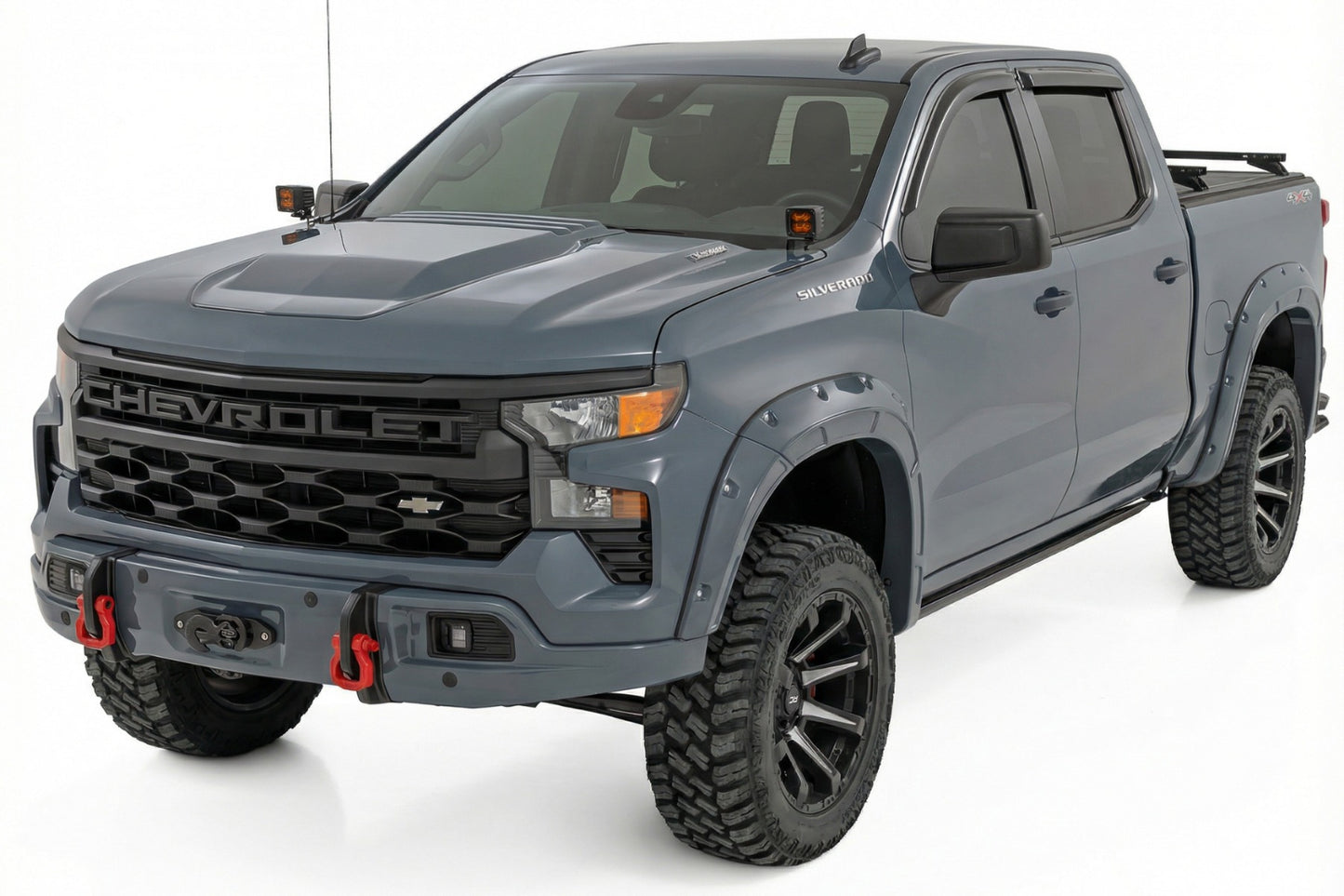 Front FXS Bumper | 12000S | GNO Slate Gray | Chevy Silverado 1500 2WD/4WD (2023-2026)