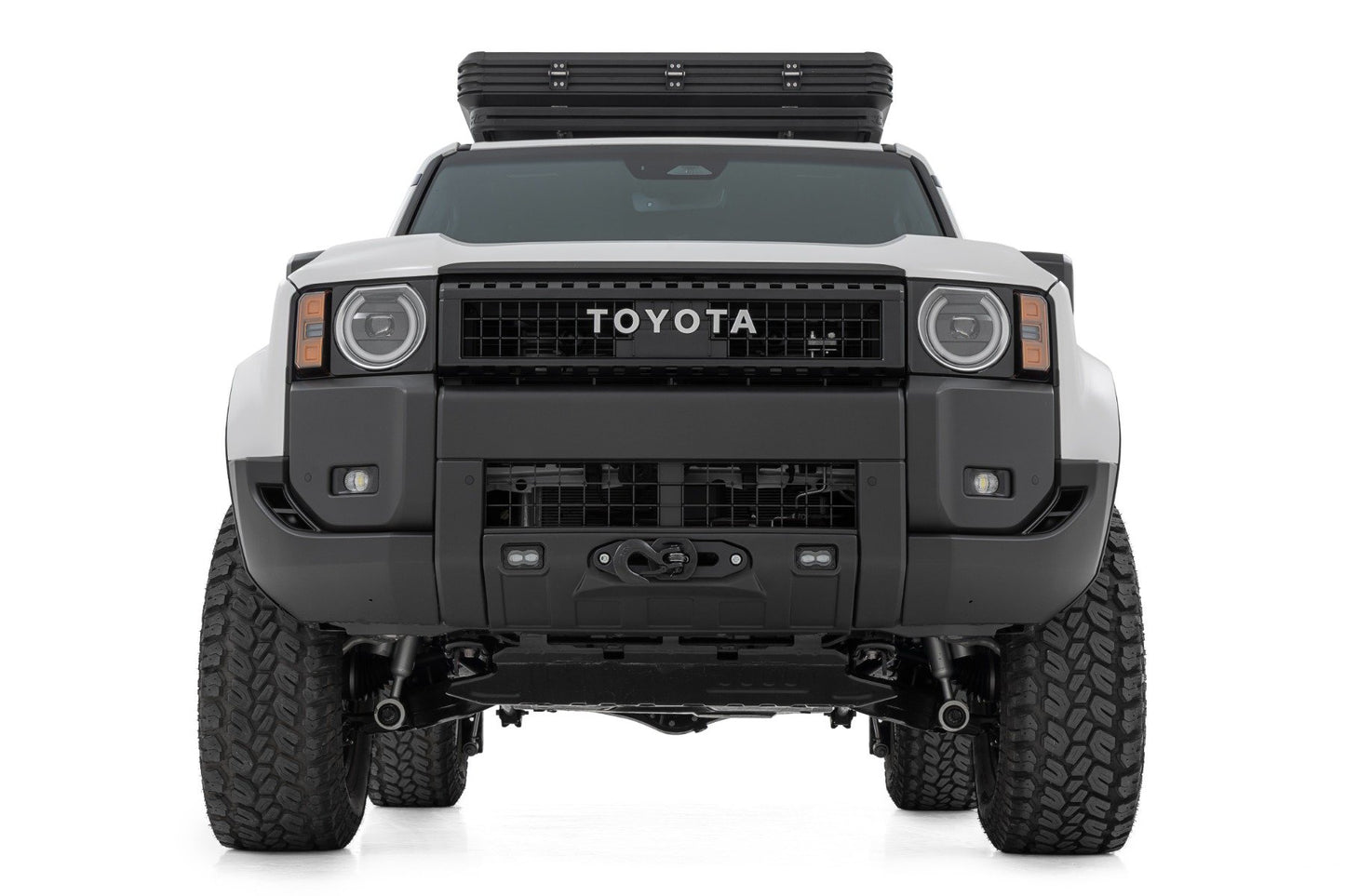 Hidden Winch Mount | Yellow SAE | PRO1200S | Toyota Land Cruiser 4WD (2024-2025)