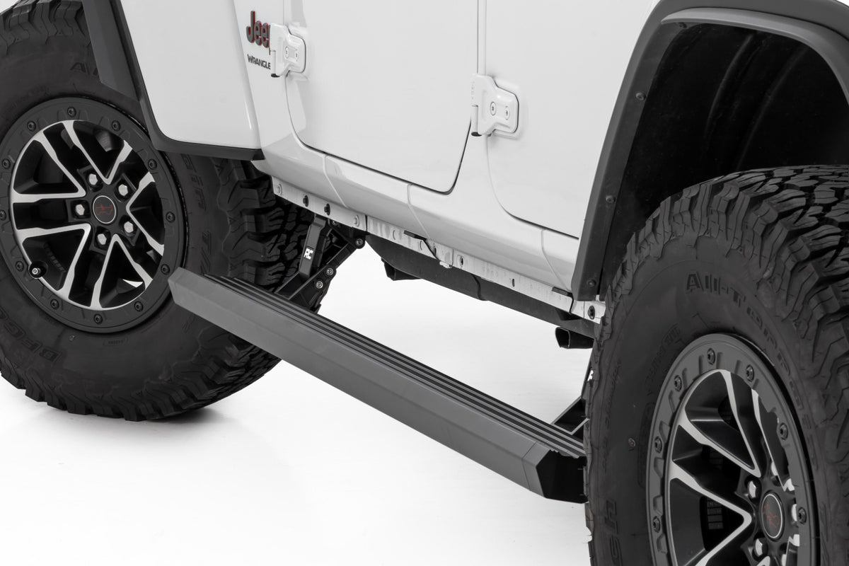 Power Running Boards | 4 Door | Jeep Wrangler JL (2018-2026)