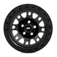 Rough Country 82 Series Wheel | One-Piece | Semi Gloss Black | 17x9 | 5x5 | -12mm
