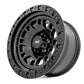 Rough Country 82 Series Wheel | One-Piece | Semi Gloss Black | 18x9 | 5x5 | 0mm