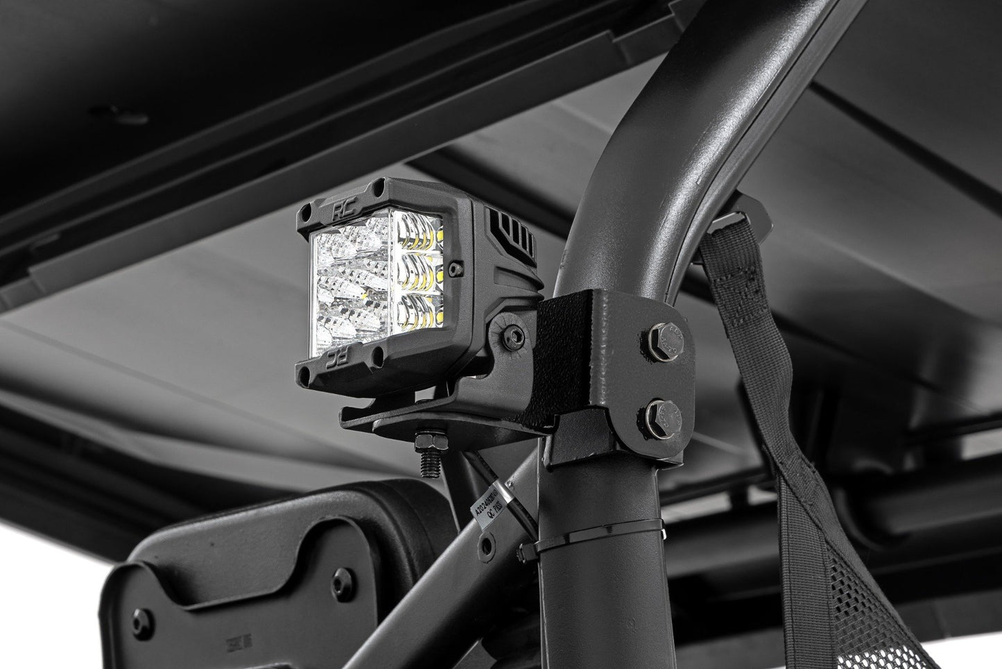 LED Light Kit | Rear Mount | 2" Black Pair | Amber DRL | Segway 570 F
