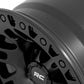 Rough Country 82 Series Wheel | One-Piece | Semi Gloss Black | 18x9 | 5x5 | 0mm