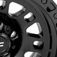 Rough Country 82 Series Wheel | One-Piece | Semi Gloss Black | 18x9 | 5x5 | 0mm