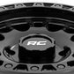 Rough Country 82 Series Wheel | UTV | Semi Gloss Black | 15x7 | 5x4.5 | +10mm