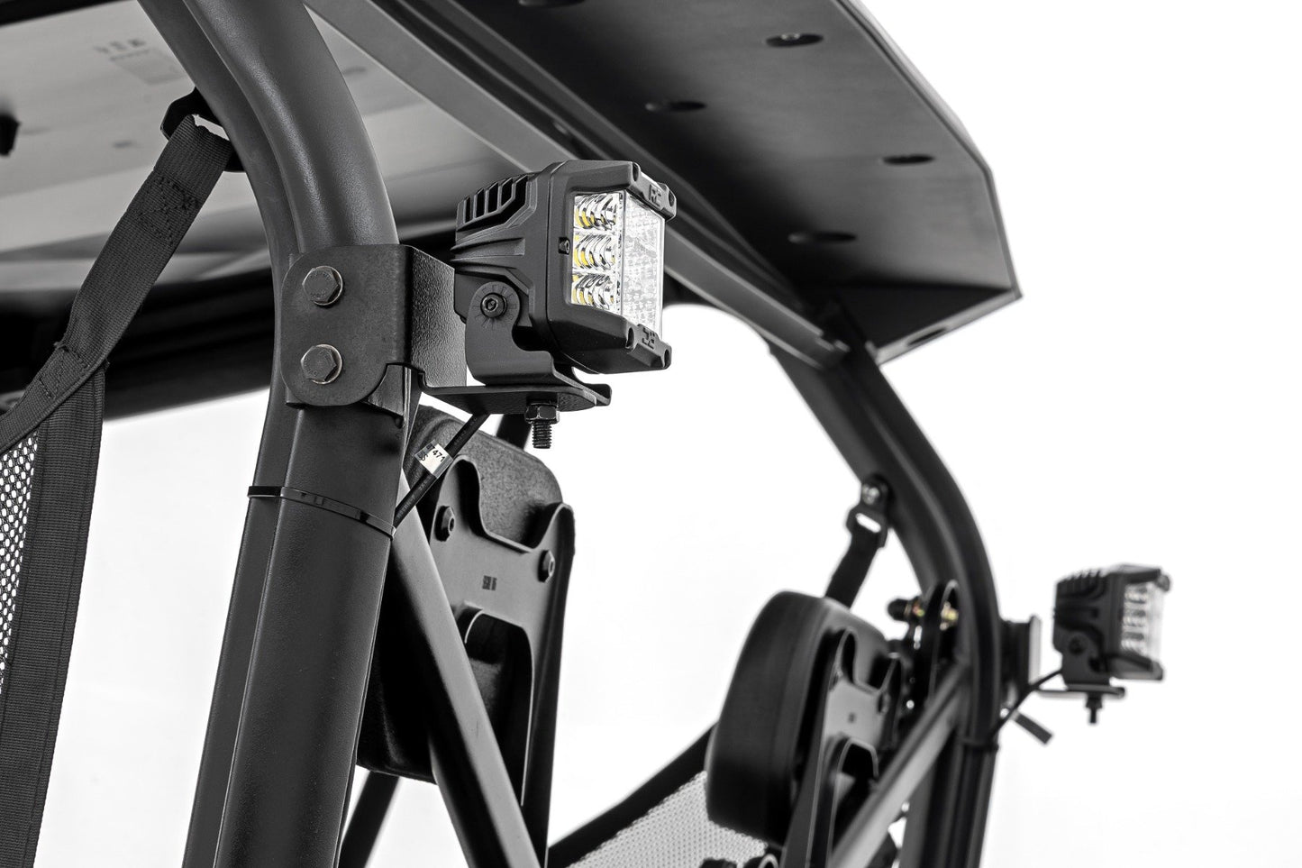 LED Light Kit | Rear Mount | 3" Chrome Pair | Wide Angle | Segway 570 F