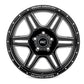 Rough Country 92 Series Wheel | Machined One-Piece | Gloss Black | 20x9 | 6x5.5 | +0mm