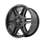 Rough Country 92 Series Wheel | Machined One-Piece | Gloss Black | 18x9 | 6x135 | +0mm