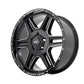 Rough Country 92 Series Wheel | Machined One-Piece | Gloss Black | 20x9 | 8x180 | +0mm