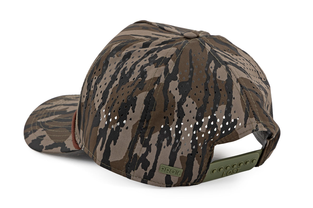 Rough Country Hat | OG Bottomland Camo | Rough Country Leather Patch