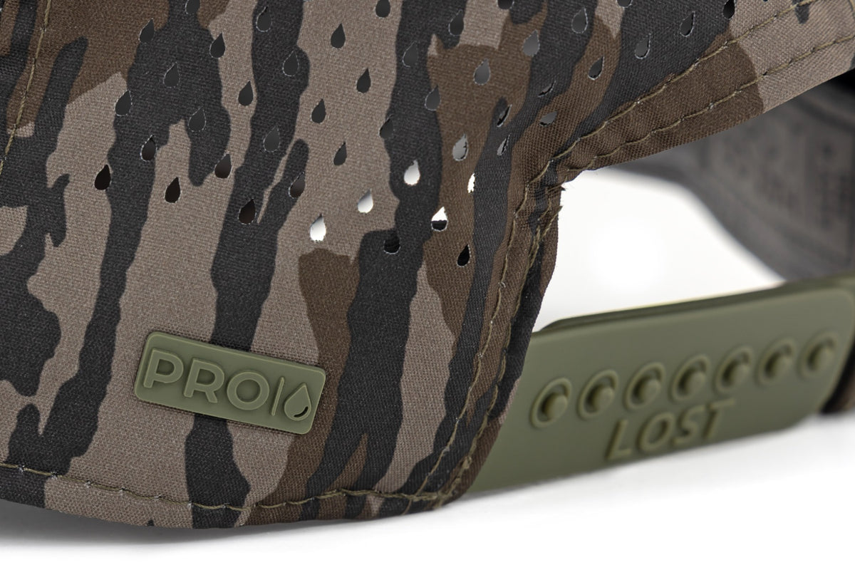Rough Country Hat | OG Bottomland Camo | Rough Country Leather Patch