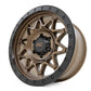 Rough Country 78 Series Wheel | Simulated Beadlock | Bronze/Black | 18x9 | 5x5 | 0mm
