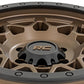 Rough Country 78 Series Wheel | Simulated Beadlock | Bronze/Black | 18x9 | 8x170 | 0mm