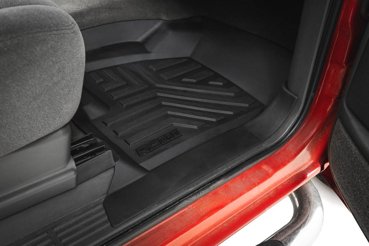 Flex-Fit Floor Liners | FR & RR | FR Bucket | Extended | Chevy/GMC 1500/2500/3500 (99-06 & Classic)