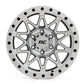 Rough Country 78 Series Wheel | Simulated Beadlock | Full Machine | 17x8.5 | 5x5 | +0mm