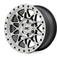 Rough Country 78 Series Wheel | Simulated Beadlock | Full Machine | 18x9 | 8x6.5 | -12mm