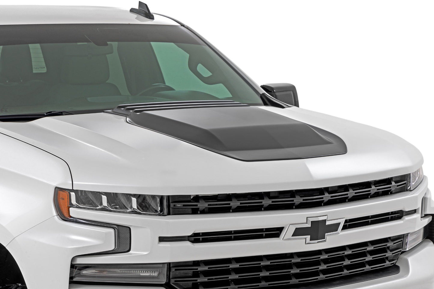 Hood Scoop | G7J Rainforest Green | Chevy Silverado 1500 2WD/4WD (2019-2026 & Classic)