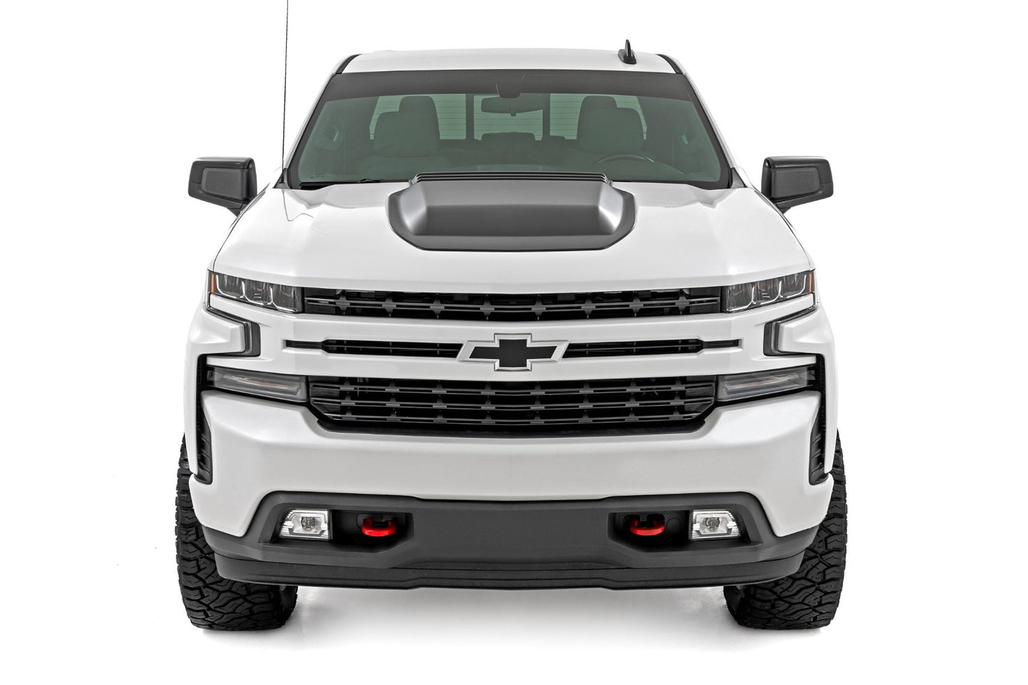 Hood Scoop | G9K Satin Steel | Chevy Silverado 1500 2WD/4WD (2019-2026 & Classic)
