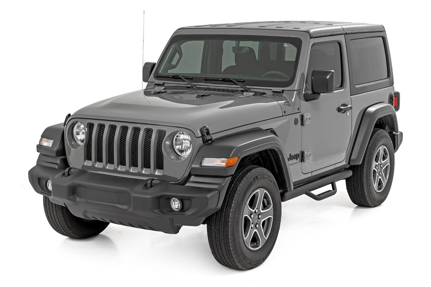 Nerf Steps | Full Length | 2 Door | Jeep Wrangler JL 4WD (2018-2026)