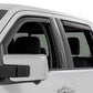 Side Window Deflectors | In Channel Rain Guard | Ford F-150/Lightning/F-250/F-350/Raptor (15-26)