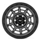 Rough Country 85 Series Wheel | Simulated Beadlock | Gunmetal Gray/Black | 17x9 | 6x5.5 | -18mm