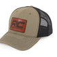 Rough Country Hat | Black Mesh | Rough Country Patch | Brown/Leather - Richardson 112