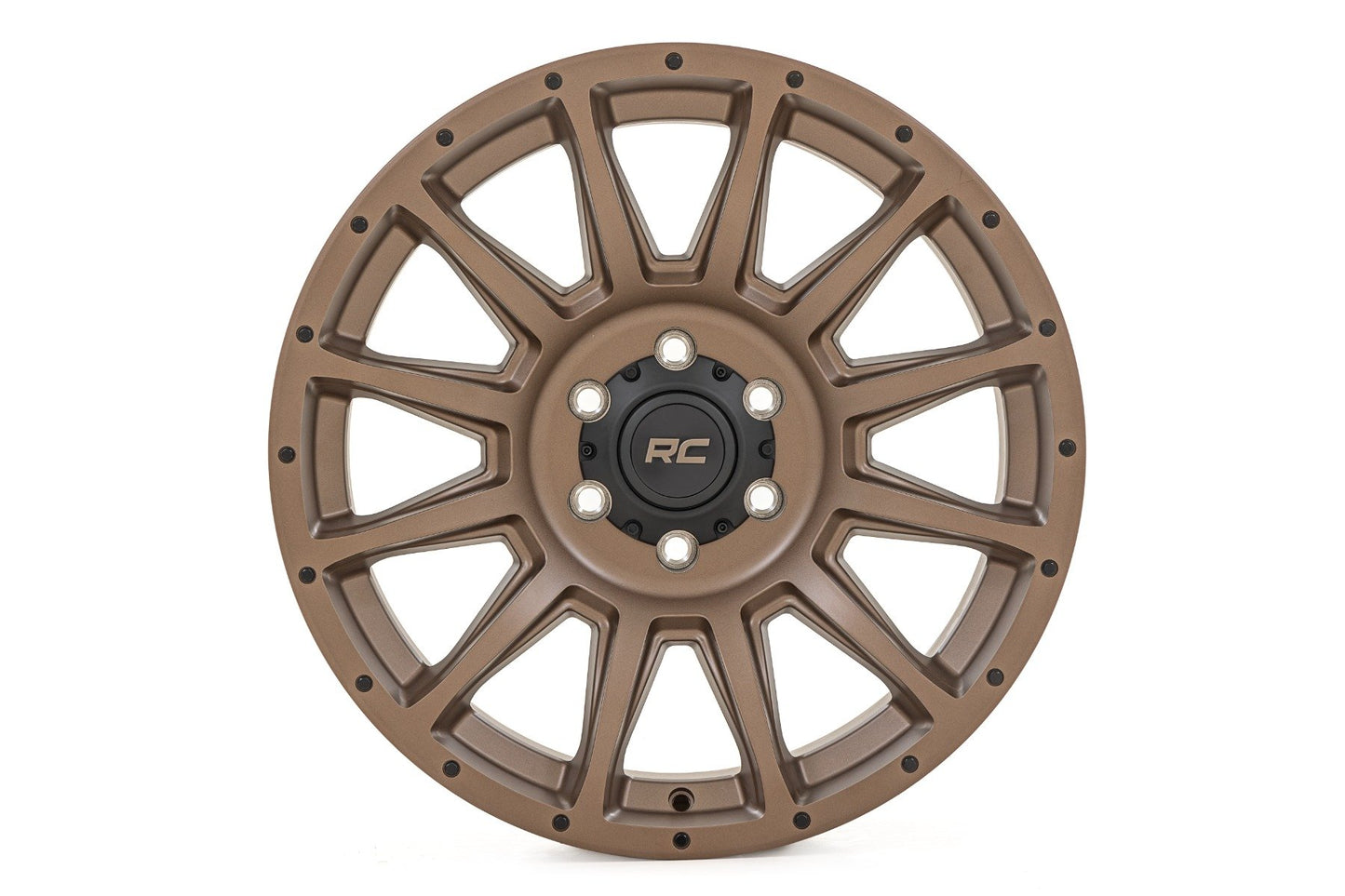 Rough Country 90 Series Wheel | One-Piece | Bronze | 20x10 | 6x5.5 | -19mm