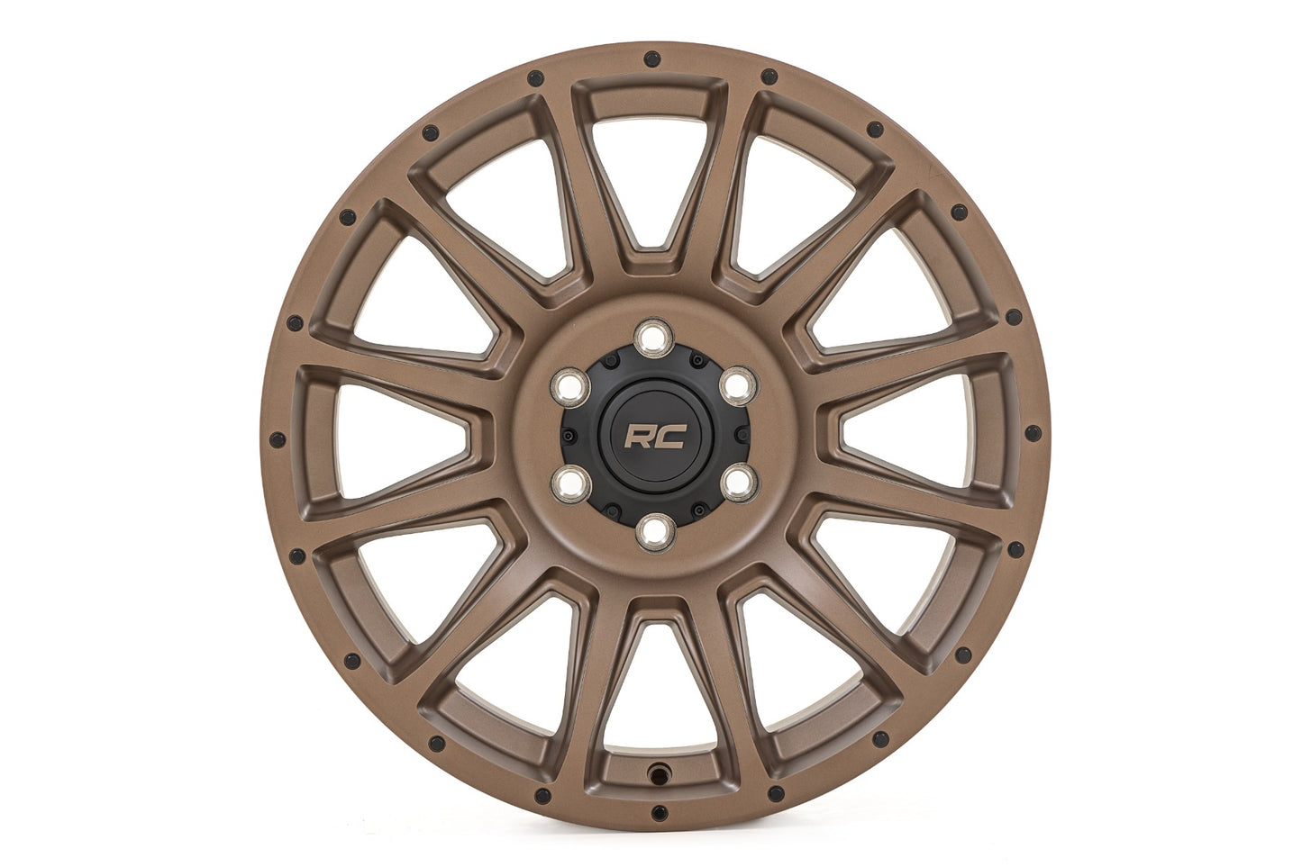 Rough Country 90 Series Wheel | One-Piece | Bronze | 20x10 | 5x5 | -19mm