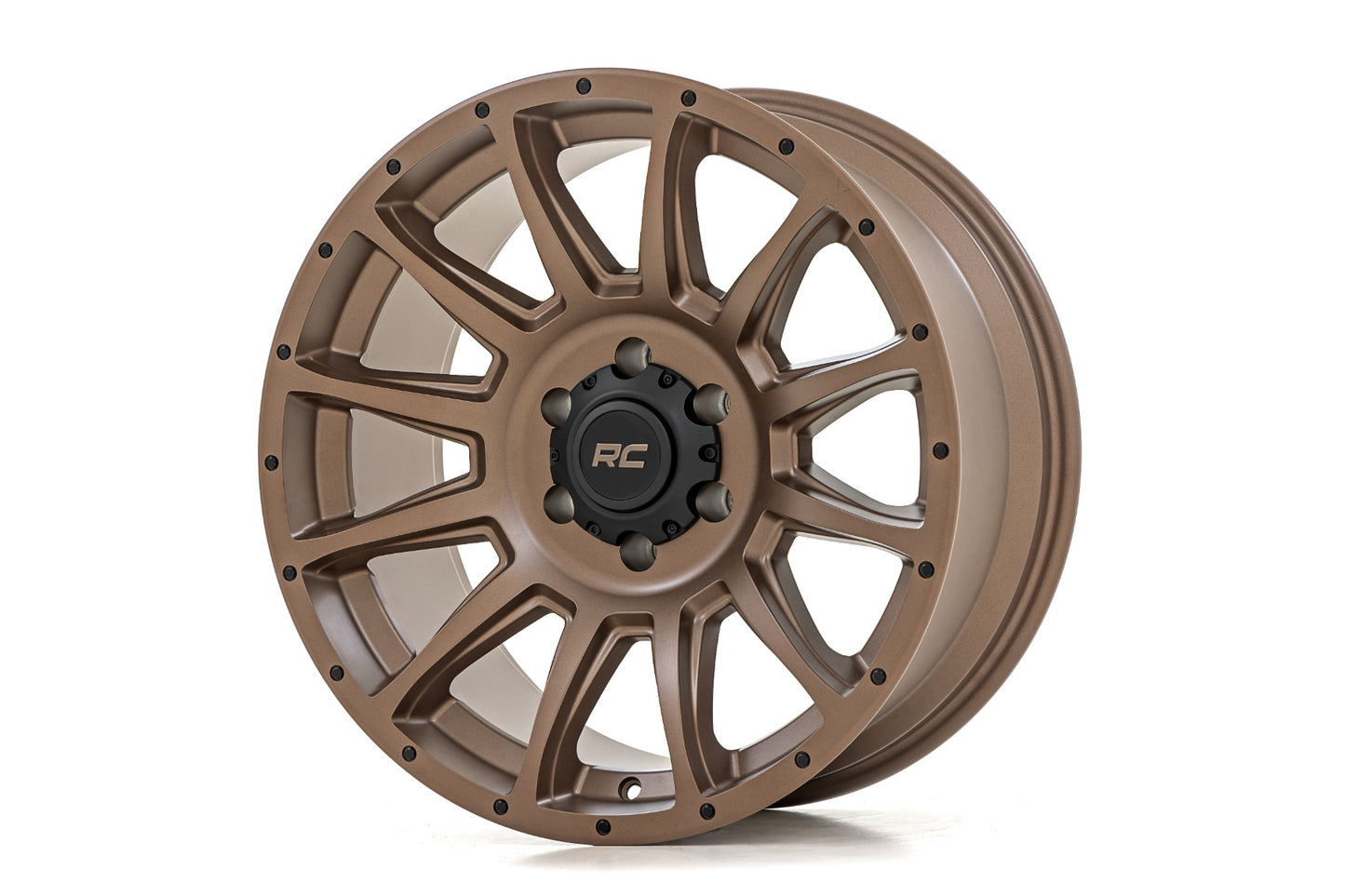 Rough Country 90 Series Wheel | One-Piece | Bronze | 20x10 | 5x5 | -19mm