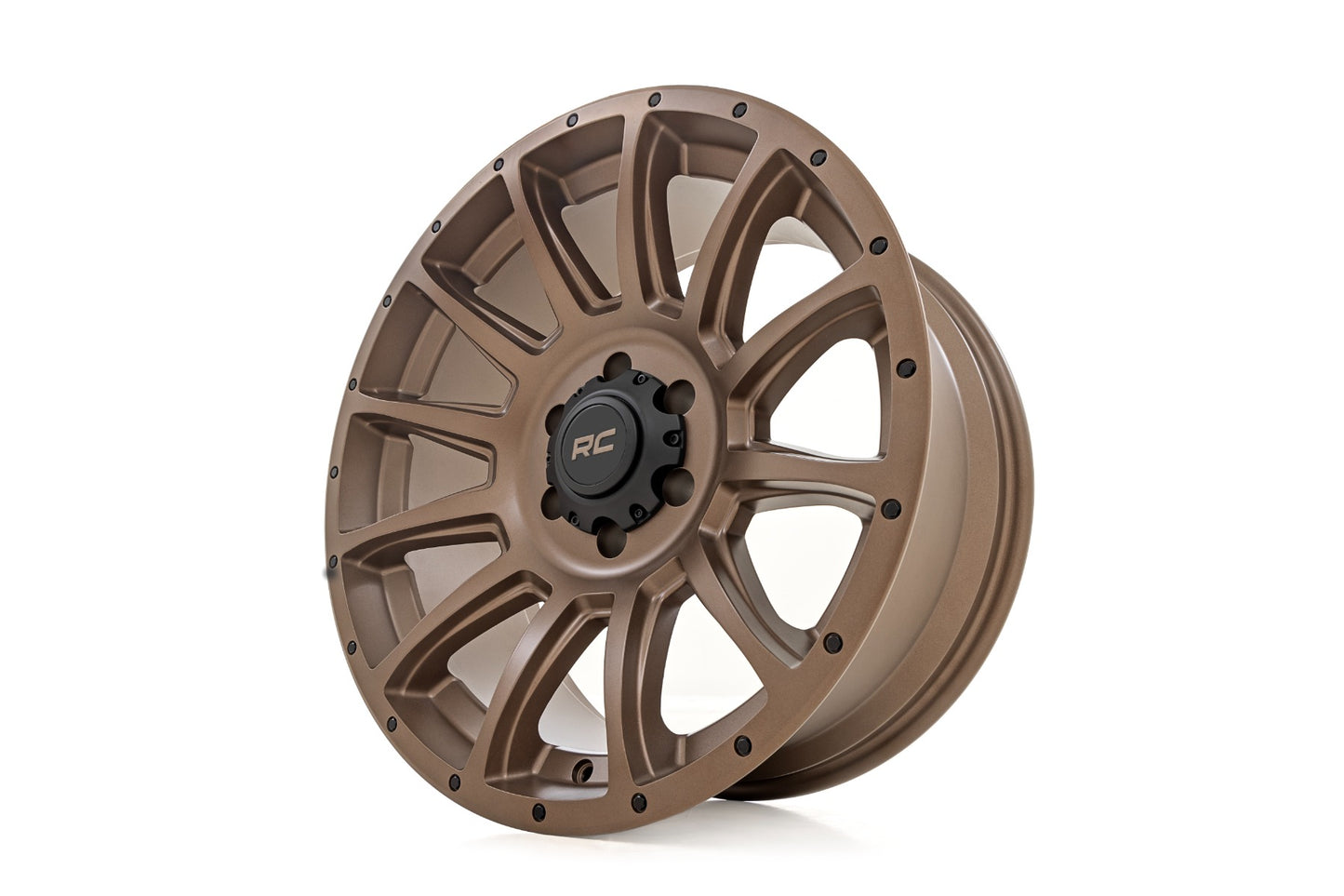 Rough Country 90 Series Wheel | One-Piece | Bronze | 20x10 | 5x5 | -19mm