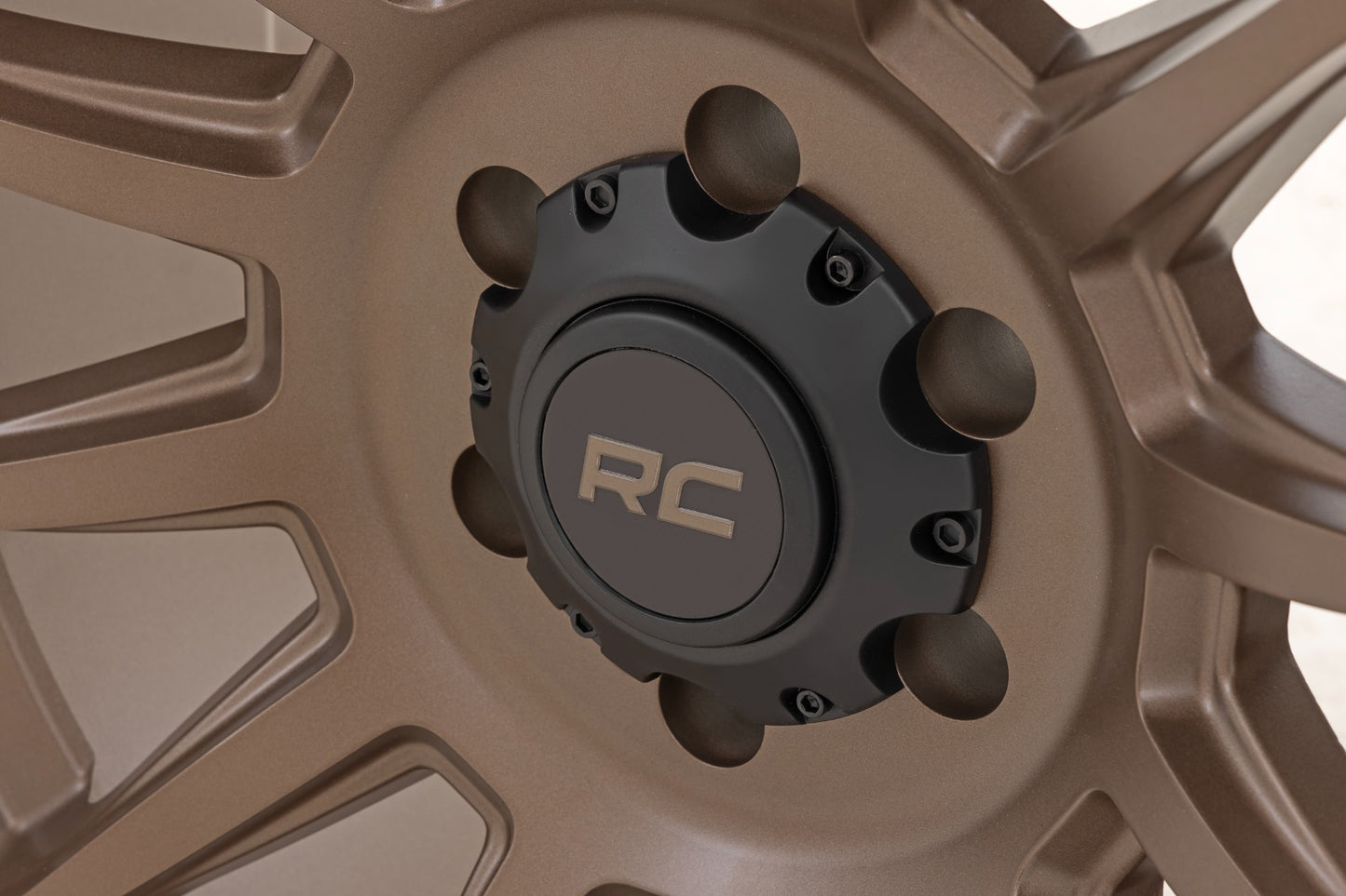 Rough Country 90 Series Wheel | One-Piece | Bronze | 20x10 | 5x5 | -19mm