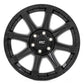 Rough Country 81 Series Wheel | One-Piece | Semi Gloss Black | 20x10 | 8x6.5 | -19mm