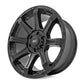Rough Country 81 Series Wheel | One-Piece | Semi Gloss Black | 20x9 | 5x150 | +18