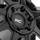 Rough Country 81 Series Wheel | One-Piece | Semi Gloss Black | 20x9 | 5x150 | +18