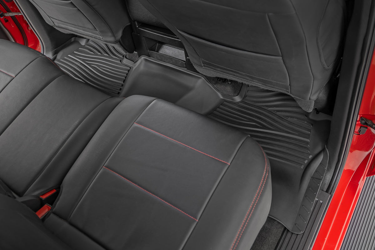 Flex-Fit Floor Mats | FR & RR | FR Bucket | Crew | Chevy/GMC 1500/2500HD/3500HD 2WD/4WD