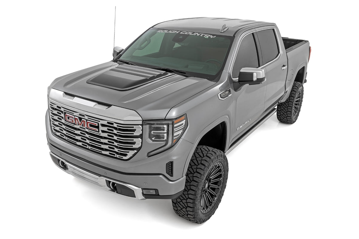 Hood Scoop | G9K Satin Steel | GMC Sierra 1500 2WD/4WD (2019-2026)